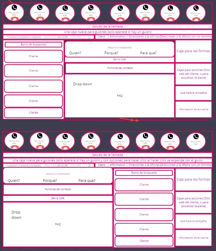 Abby Connect Interface redesign