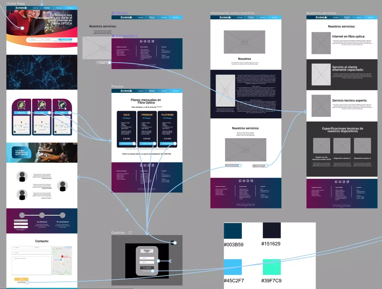 Sintelco Web Prototype