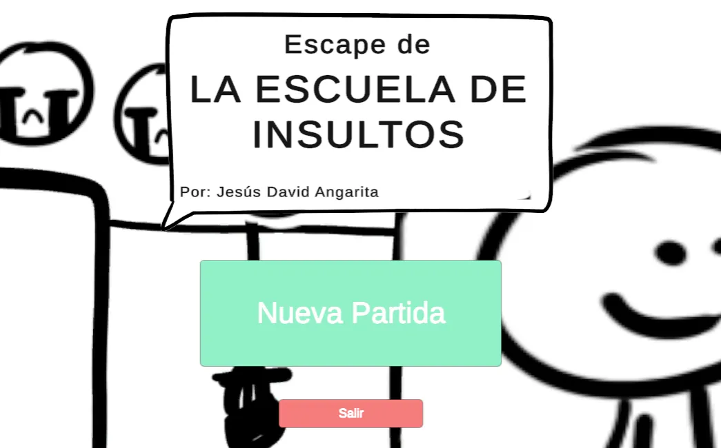Game: Escapa de la Escuela de Insultos